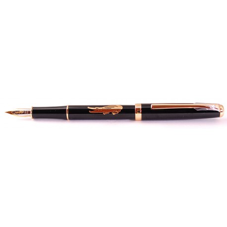 Перьевая ручка CROCODILE 228A Black