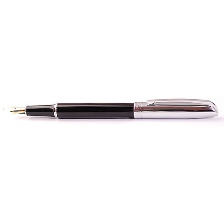 Перьевая ручка FANDINI 302 Black Silver
