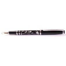 Перьевая ручка BOOKWORM 702 Black Marble