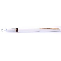 Перьевая ручка CROCODILE 215 White